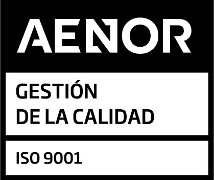 Certificado AENOR ISO 9001:2015 — Sistema de Gestión de la Calidad